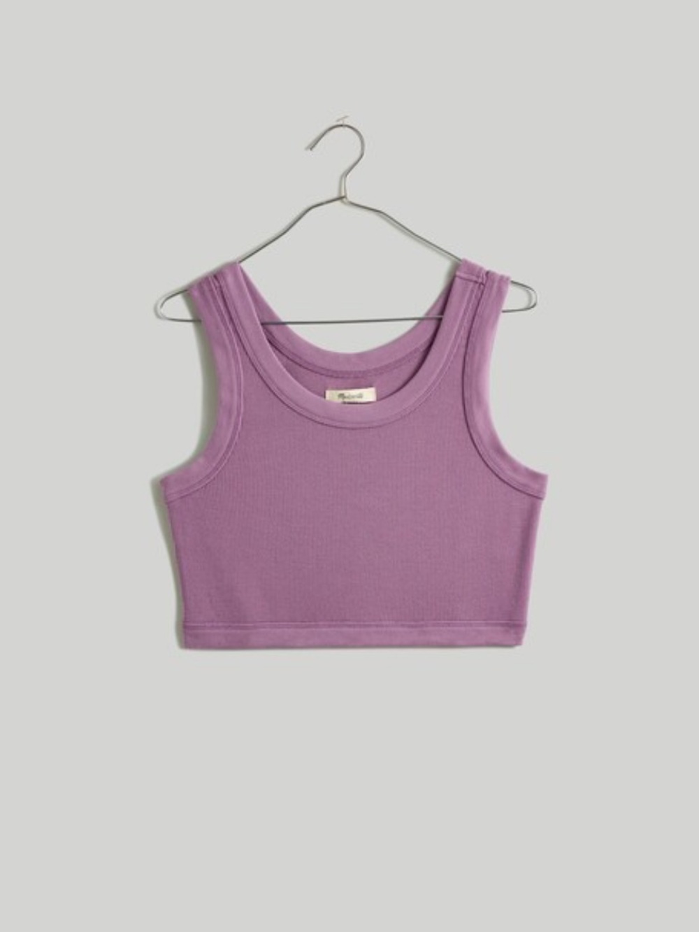 Madewell crewneck crop tank